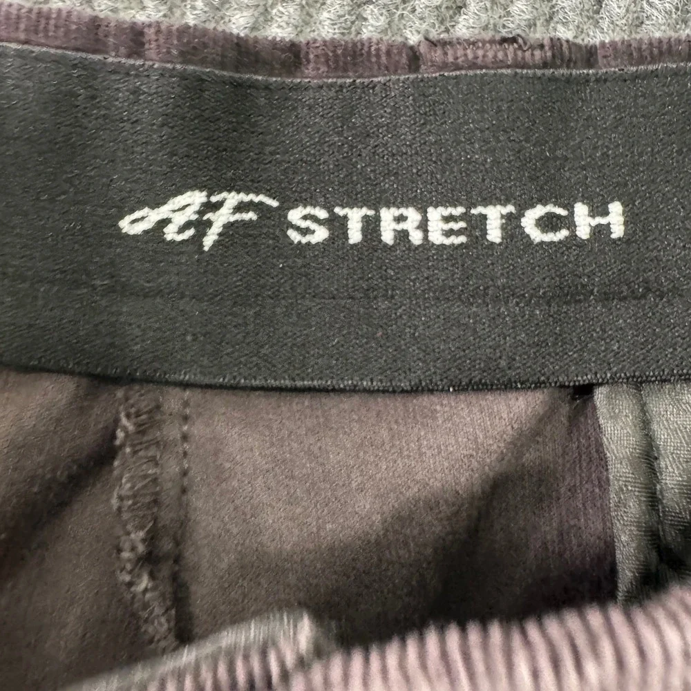 Alan Flusser Mens 36x29 Brown Corduroy Pants AF Stretch Casual Preppy‎ Vintage